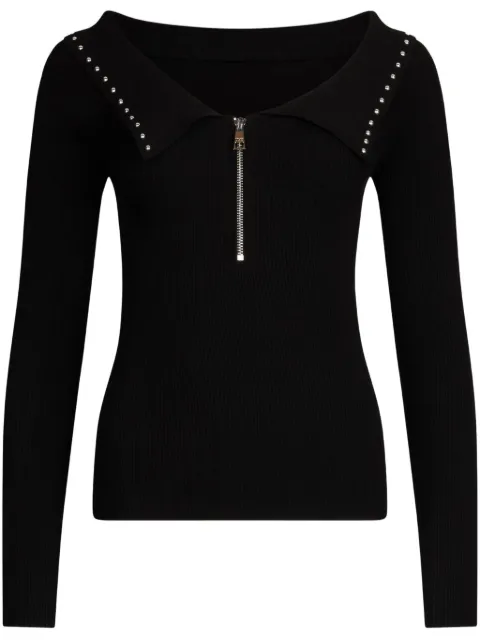 LIU JO stud-embellished sweater 