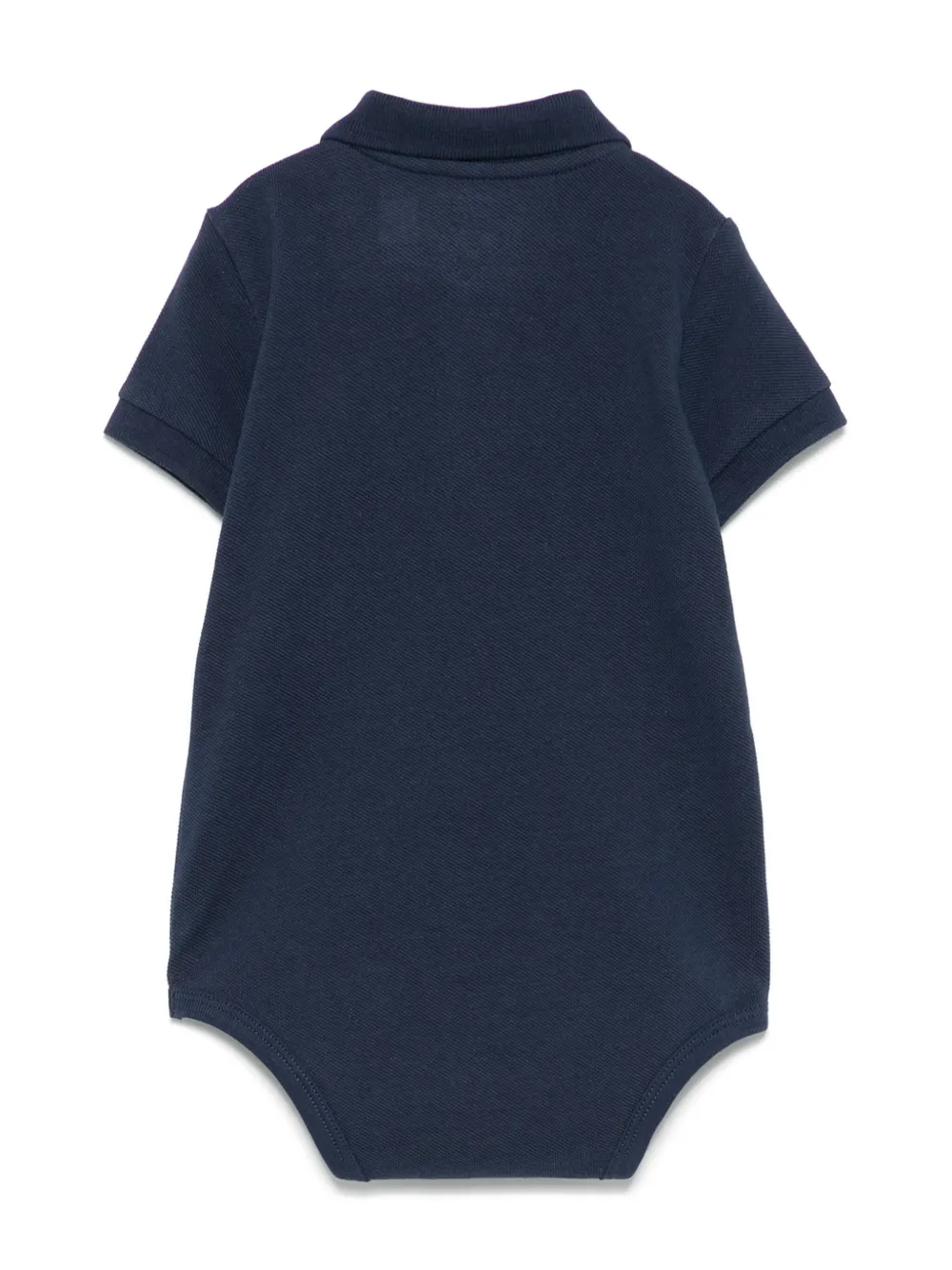 POLO RALPH LAUREN KIDS cotton polo bodysuit - Blauw