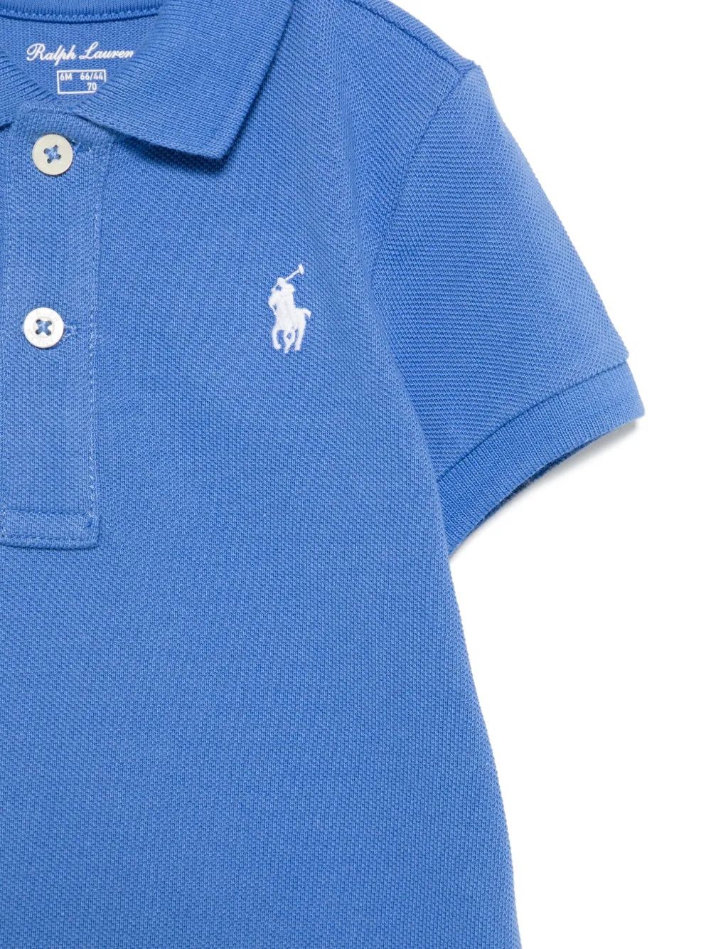 POLO RALPH LAUREN KIDS Katoenen poloshirt Blauw