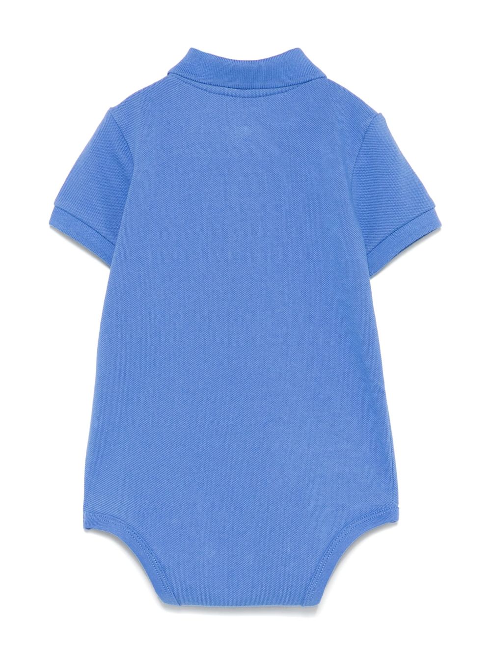 POLO RALPH LAUREN KIDS cotton polo bodysuit - Blauw