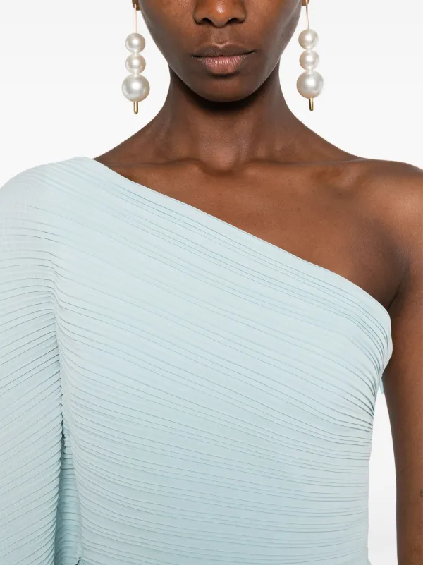 Solace London Layne Mini Dress | Blue | FARFETCH