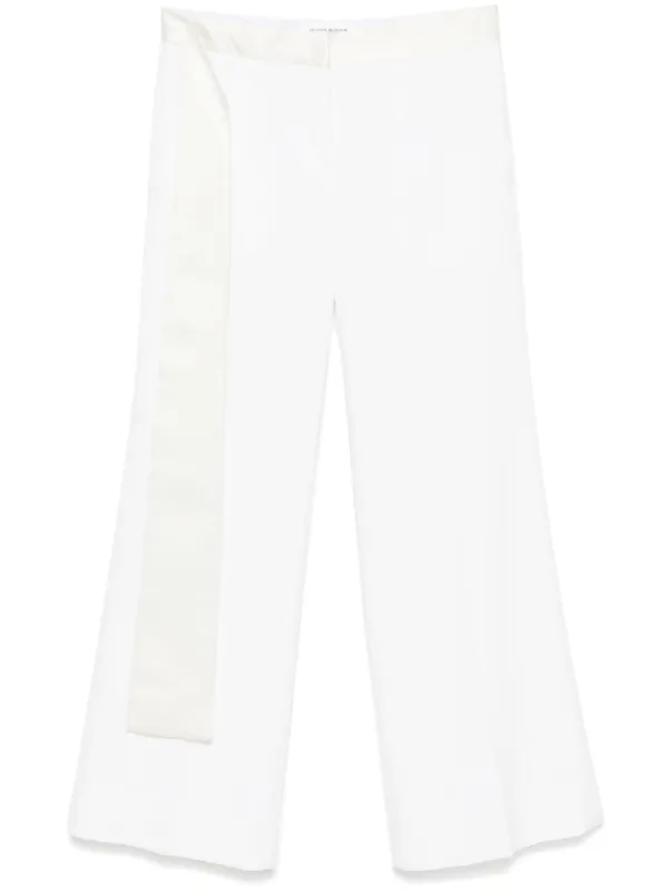 Victoria Beckham New Gigi Trousers in White