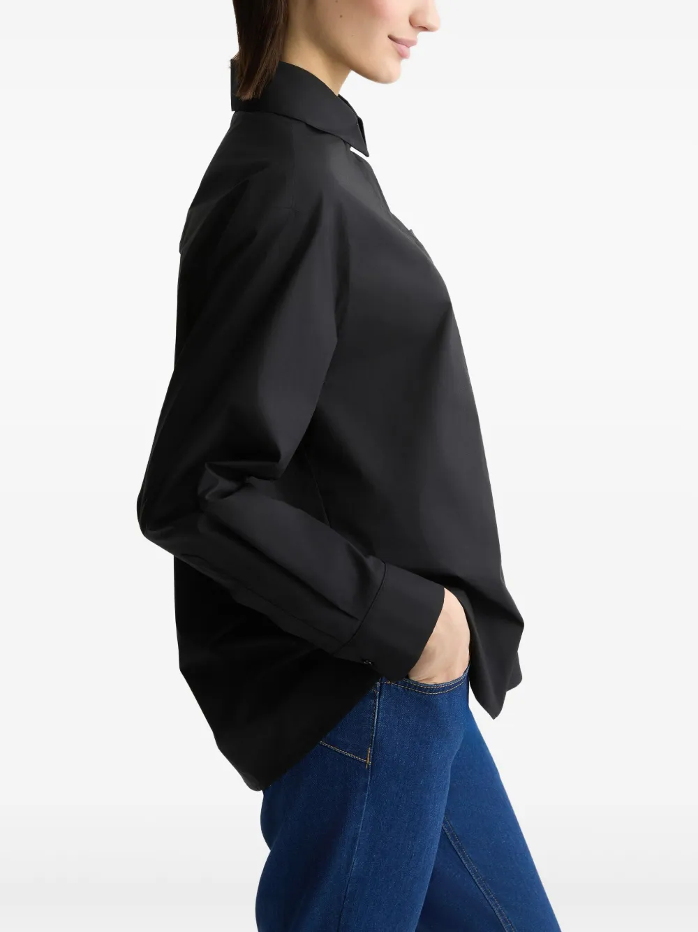 LIU JO Blouse verfraaid met stras Zwart