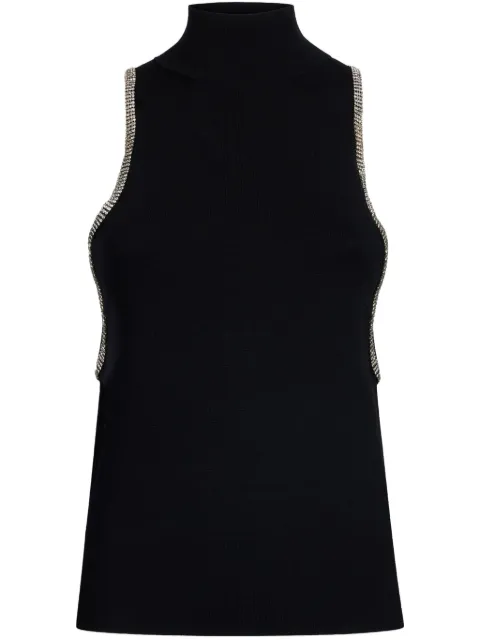 LIU JO top tejido de strass