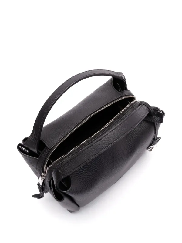 ★関税込み★ ※要在庫確認 TOD’S Black Leather Handle Bag Tod's Black D-Styling Bauletto Handbag ○ Labellov ○ Buy