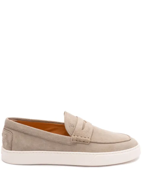 Tod's suede loafers
