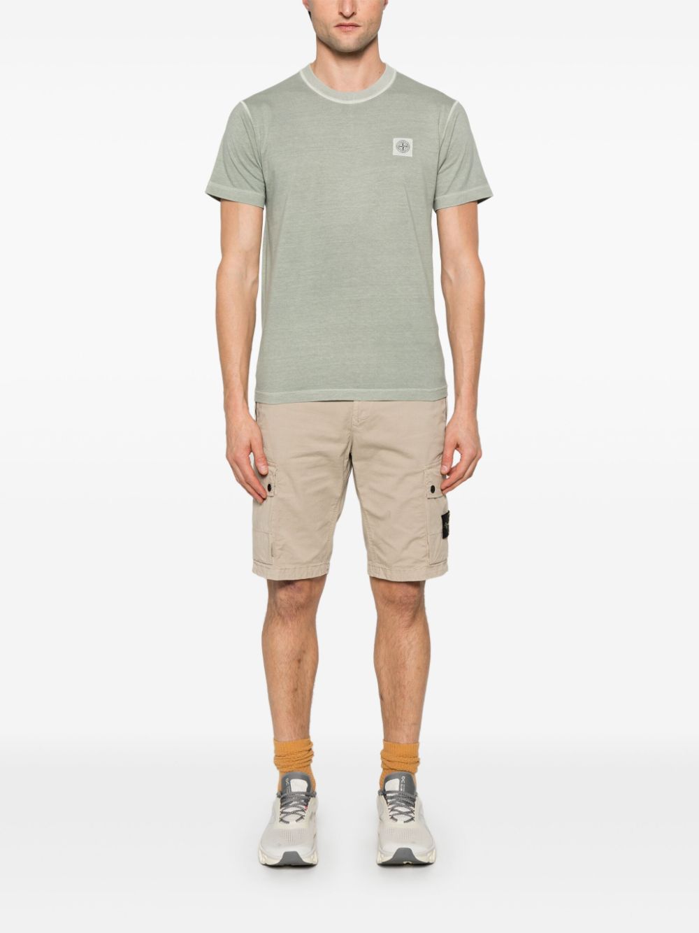 Stone Island Compass-motif T-shirt - Groen