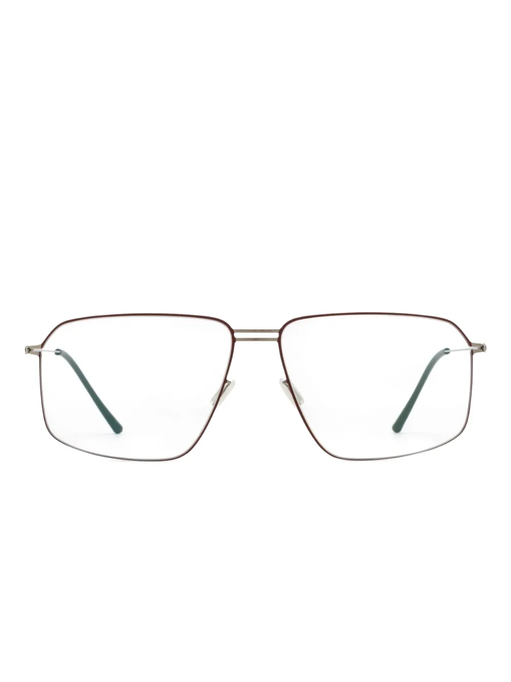 Ic! Berlin Teo square-frame glasses - グレー Ic! Berlin Teo square-frame glasses - グレー