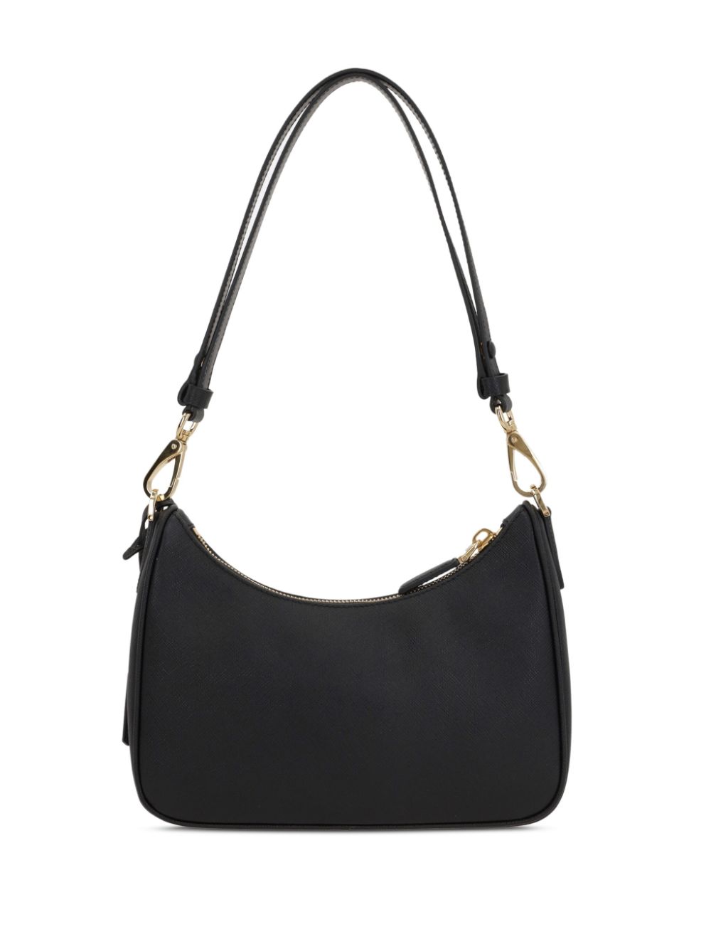 Prada Re-Edition leather shoulder bag - Zwart