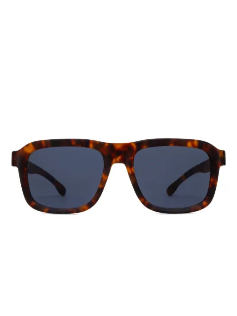 Ic! Berlin Rufus tortoiseshell square-frame sunglasses