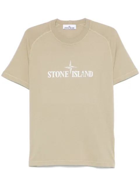 Stone Island logo-print T-shirt