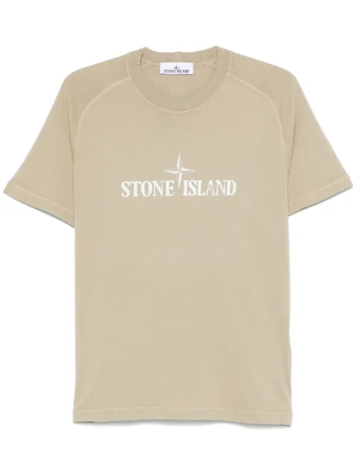T-shirt à logo imprimé - Stone Island - Modalova