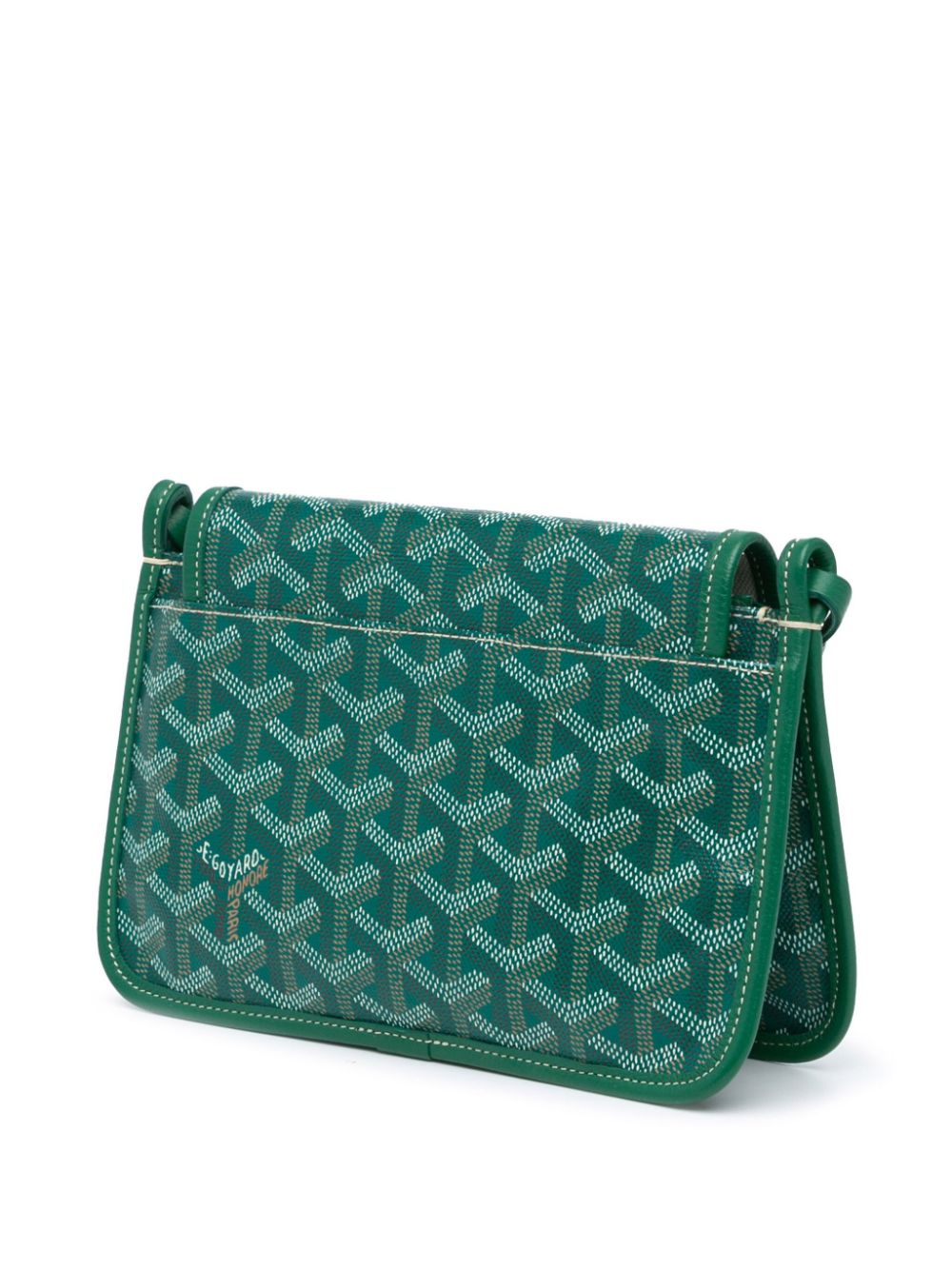 Goyard Pre-Owned 2020 Goyardine Plumet Pocket Wallet crossbody bag - Groen