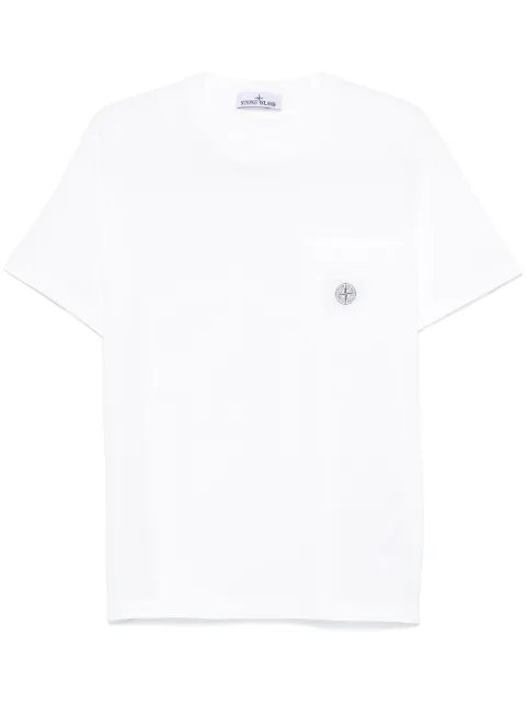 Stone Island playera con motivo Compass