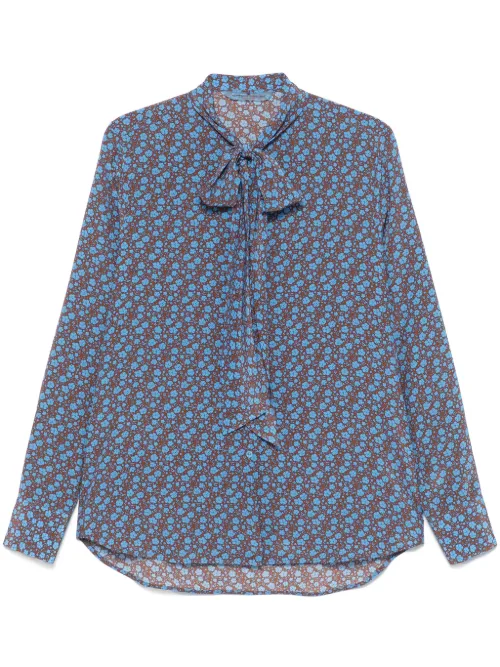 Chemise à boutonnière sur le devant - Ermanno Scervino - Modalova