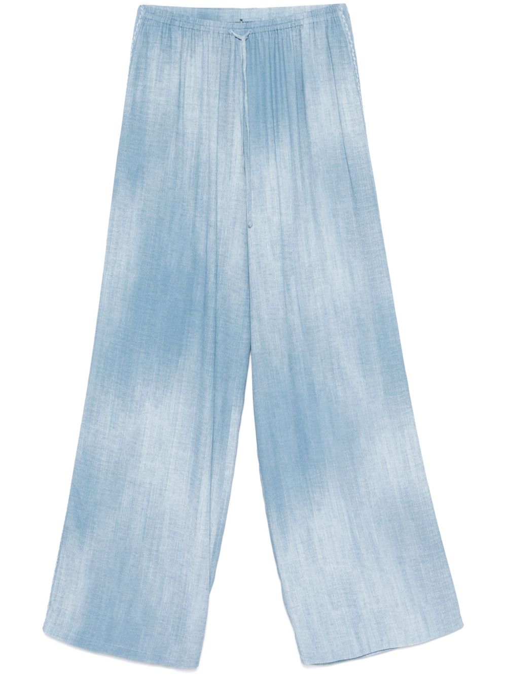 Ermanno Scervino twill trousers - Blue