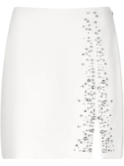LIU JO rhinestone-embellished miniskirt