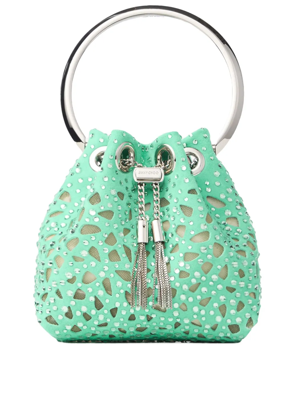 Image 1 of Jimmy Choo mini Bon Bon bucket bag