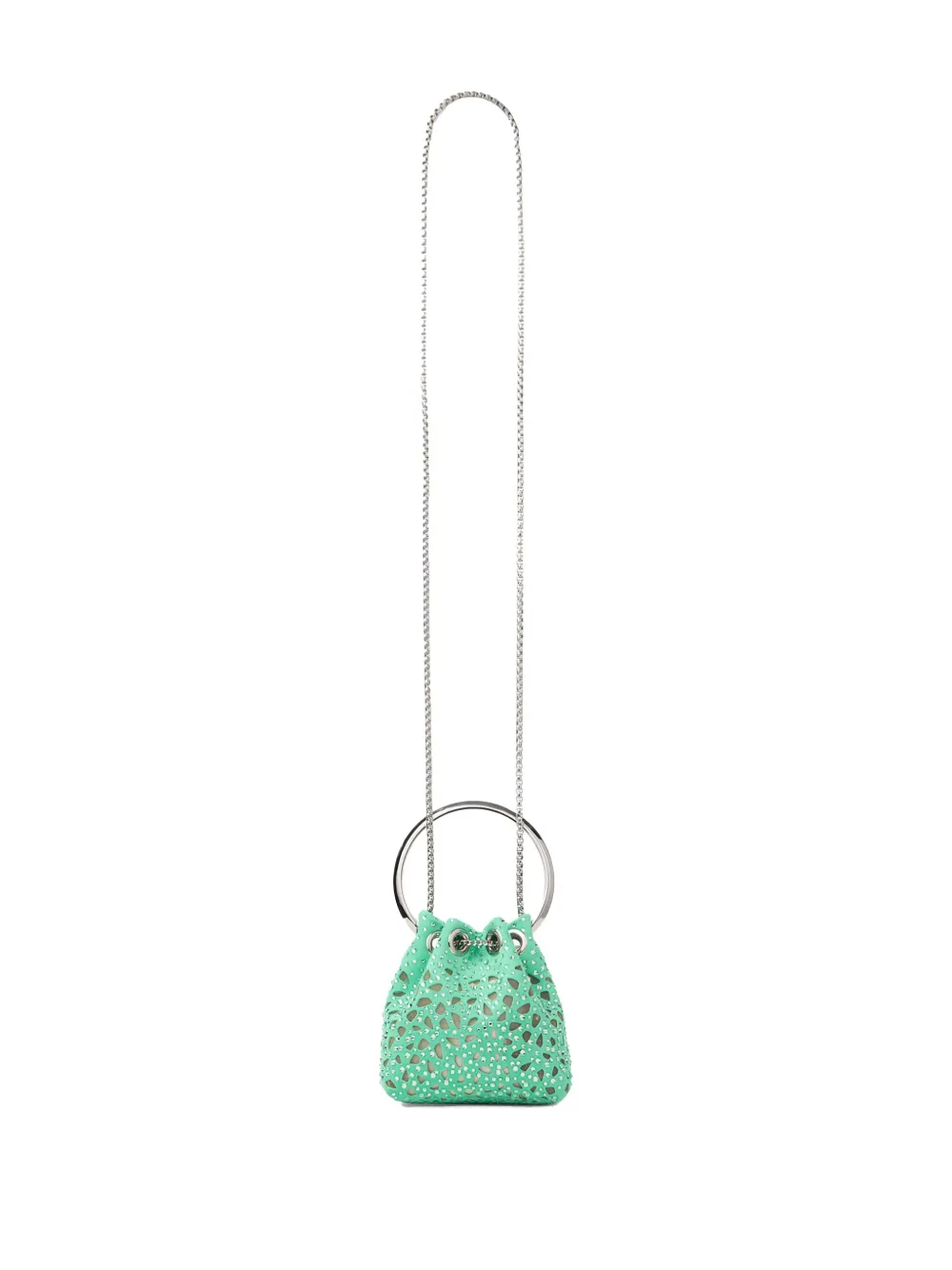 Jimmy Choo Bon Bon kleine bucket-tas - Groen