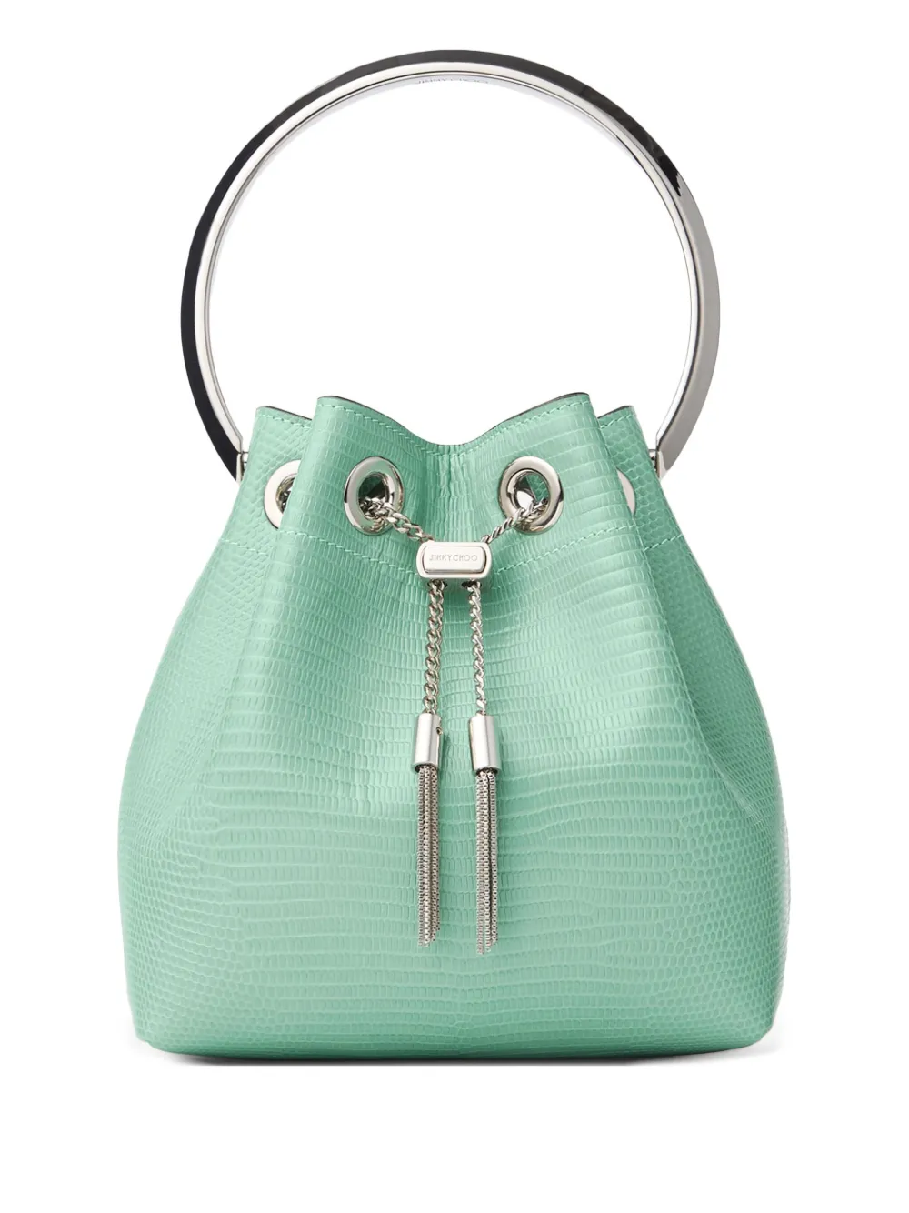 Jimmy Choo Bon Bon bucket bag | Green | Image 1