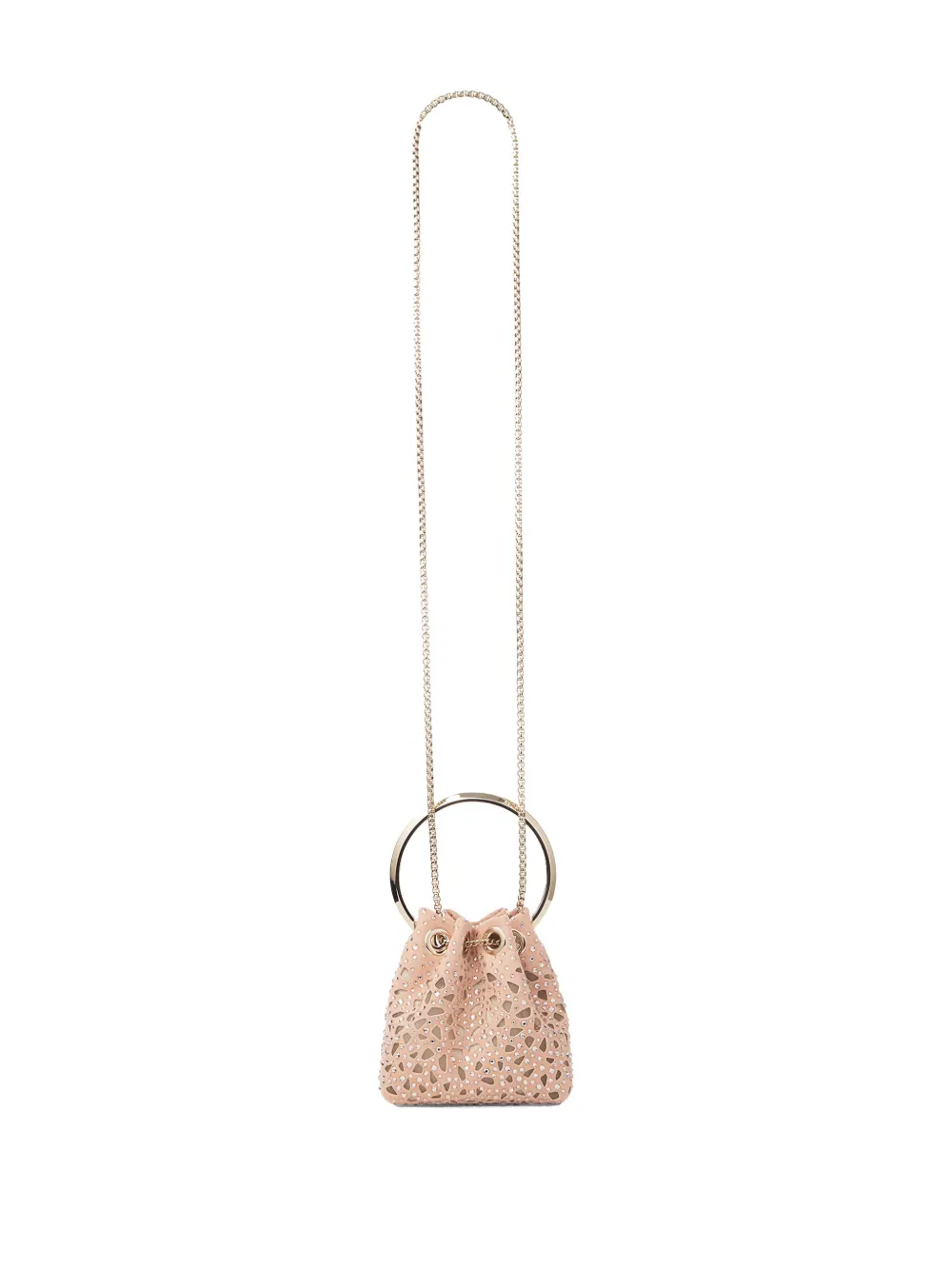 Jimmy Choo Bon Bon kleine bucket-tas - Roze