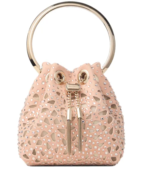 Jimmy Choo bolsa bucket Bon Bon mini