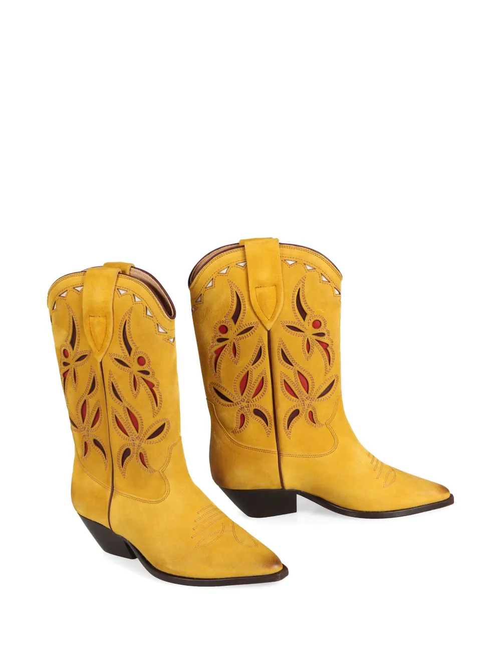 ISABEL MARANT Duerto Cowboy boots Yellow