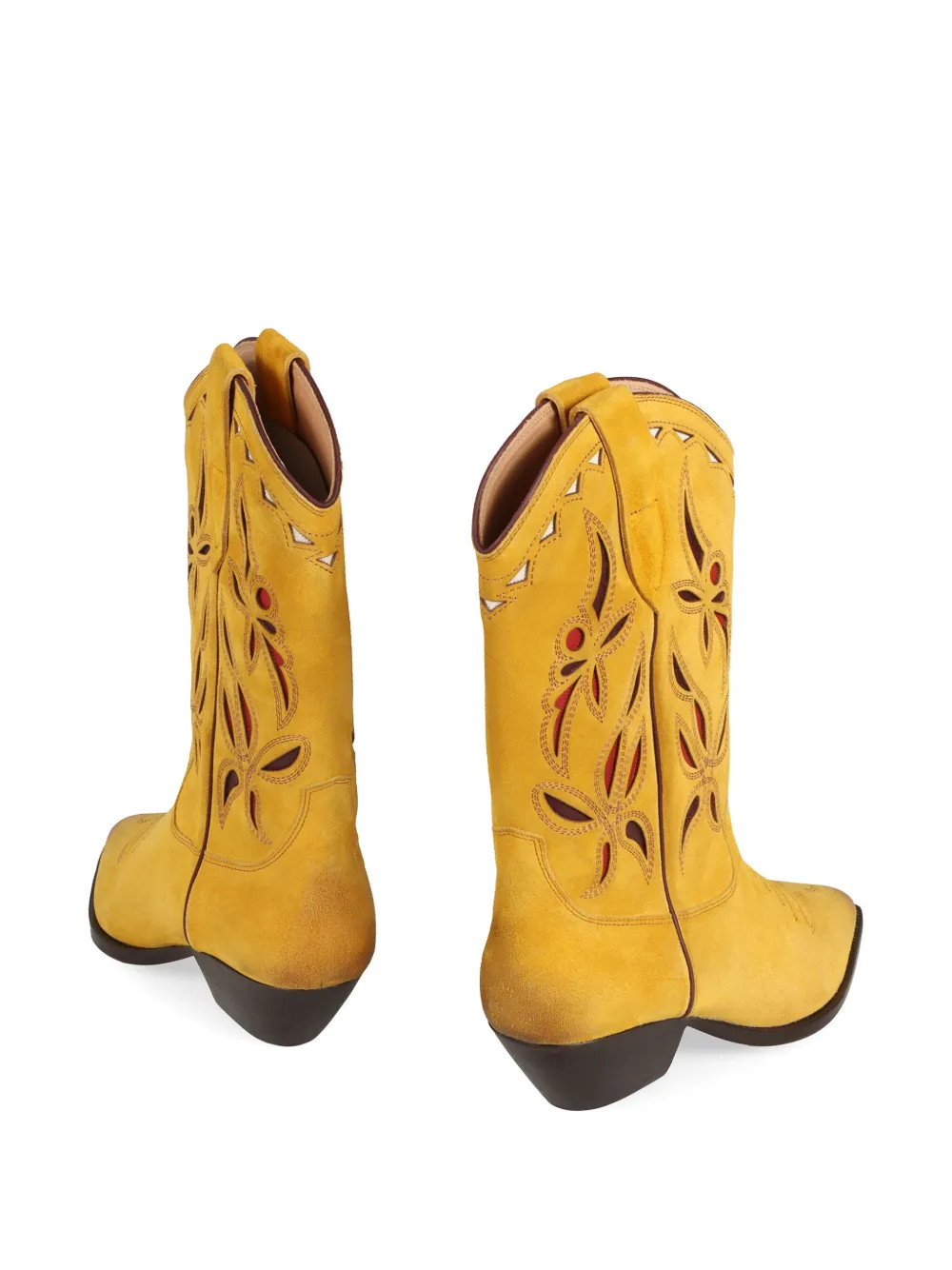 ISABEL MARANT Duerto Cowboy boots Yellow