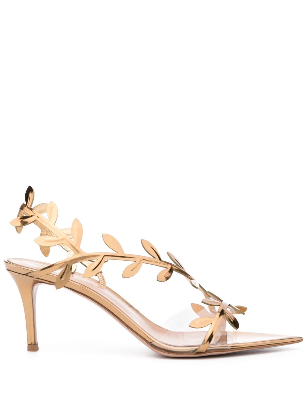 Gianvito Rossi 70mm Flavia sandals Gold