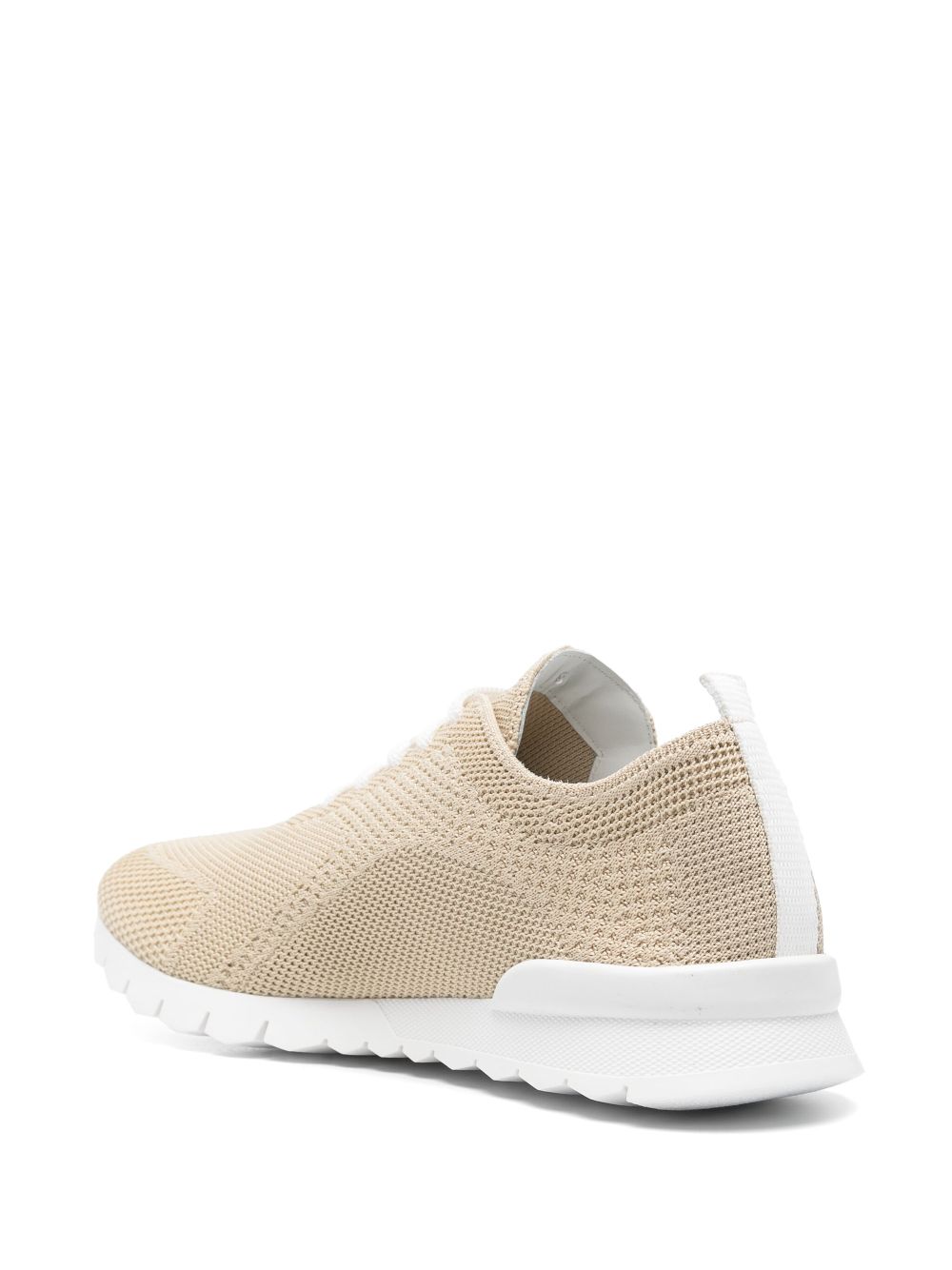 Kiton Gebreide sneakers Beige