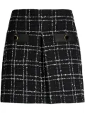 LIU JO bouclé mini skirt - Black