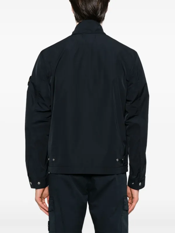 Stone Island コンパスバッジ ジャケット | ブルー | FARFETCH JP