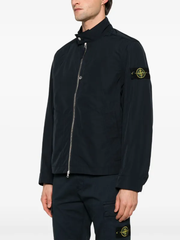 Stone Island コンパスバッジ ジャケット | ブルー | FARFETCH JP