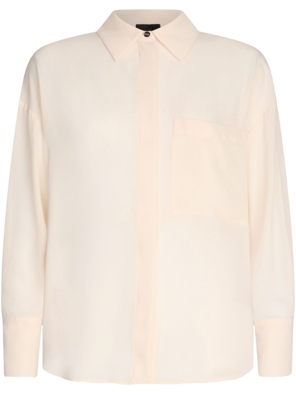 LIU JO Oversized blouse Beige