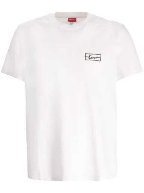 Kenzo logo-embroidered T-shirt