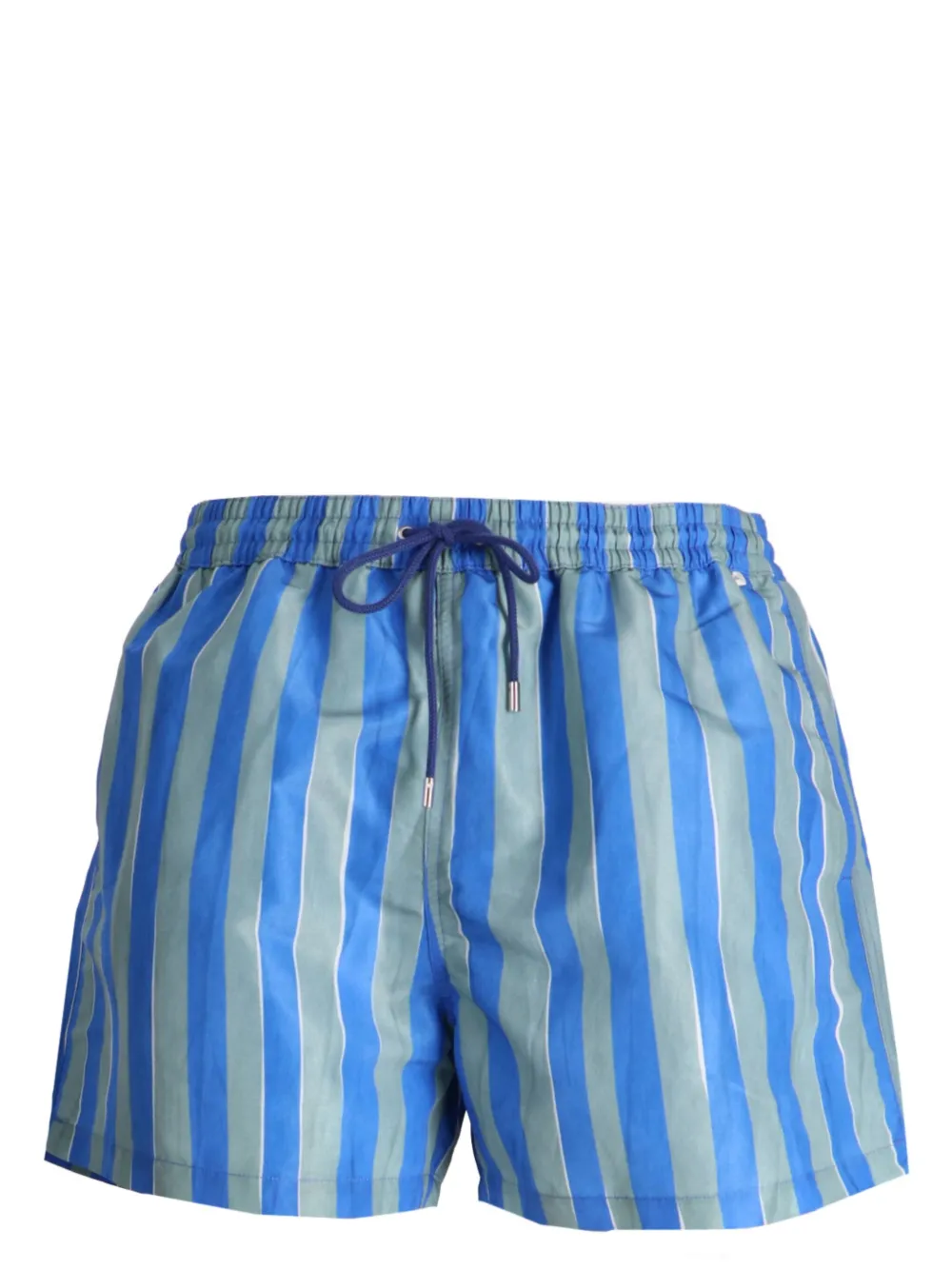 Ps By Paul Smith Striped Swim Shorts In Blue