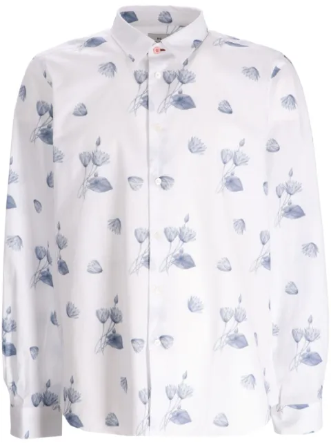 PS Paul Smith chemise Half Tone Floral