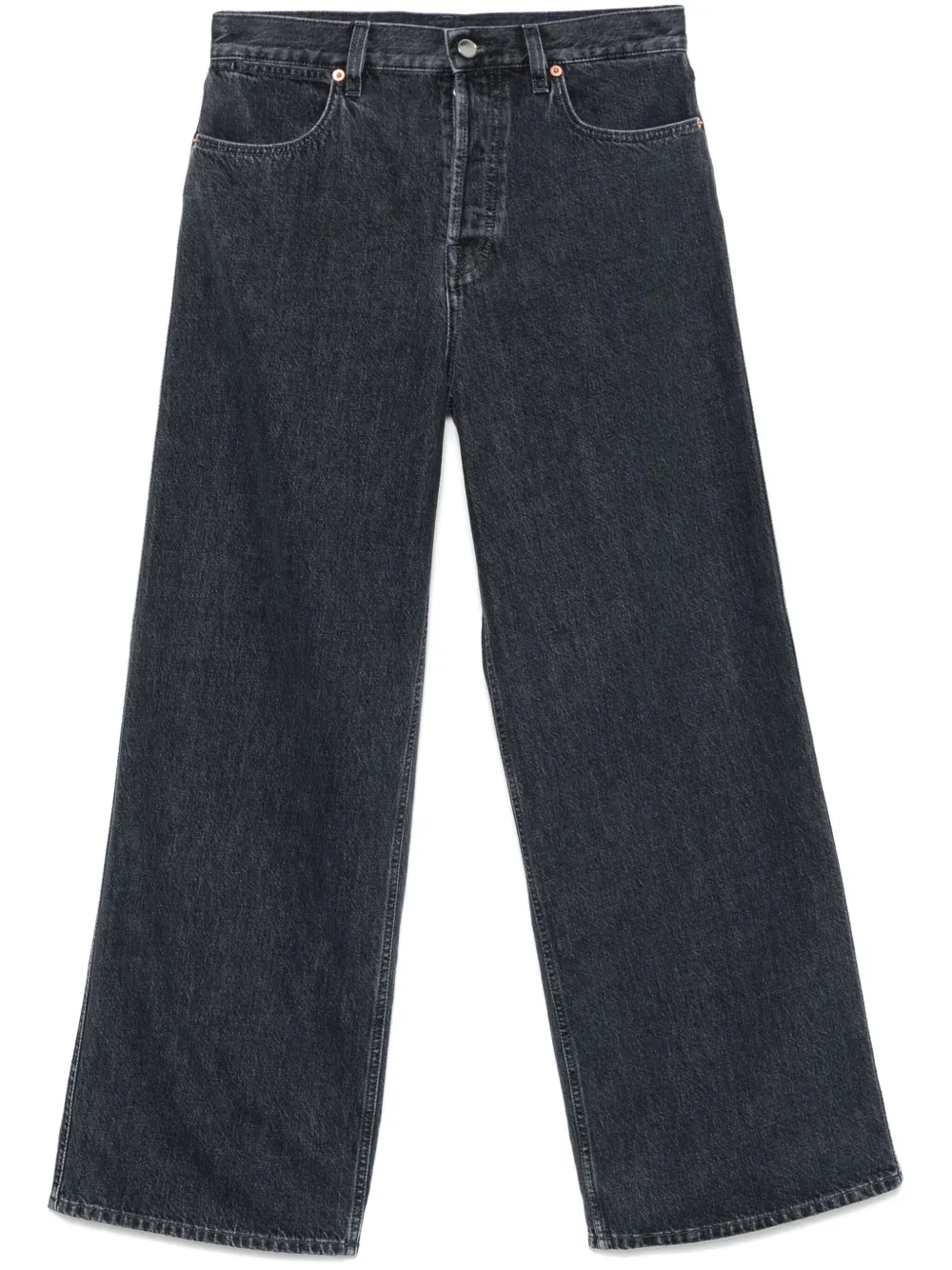 Gucci Jeans met wijde pijpen Zwart