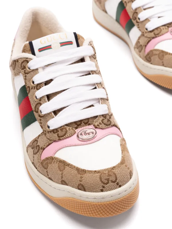 【美品】GUCCI フラットシューズ GG 柄キャンバス 24AW new/GUCCI GGキャンバスホースビットフラット Flat (GUCCI