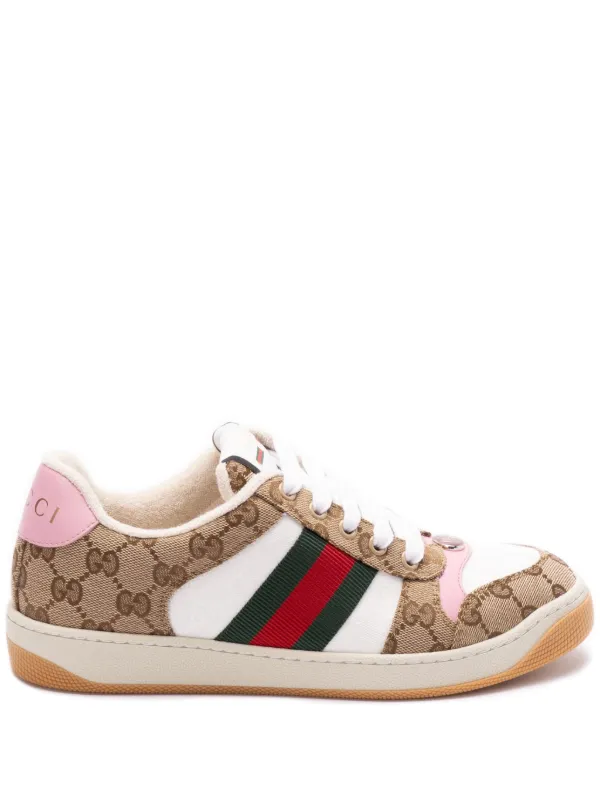 Gucci GGキャンバス スニーカー | ニュートラル | FARFETCH JP