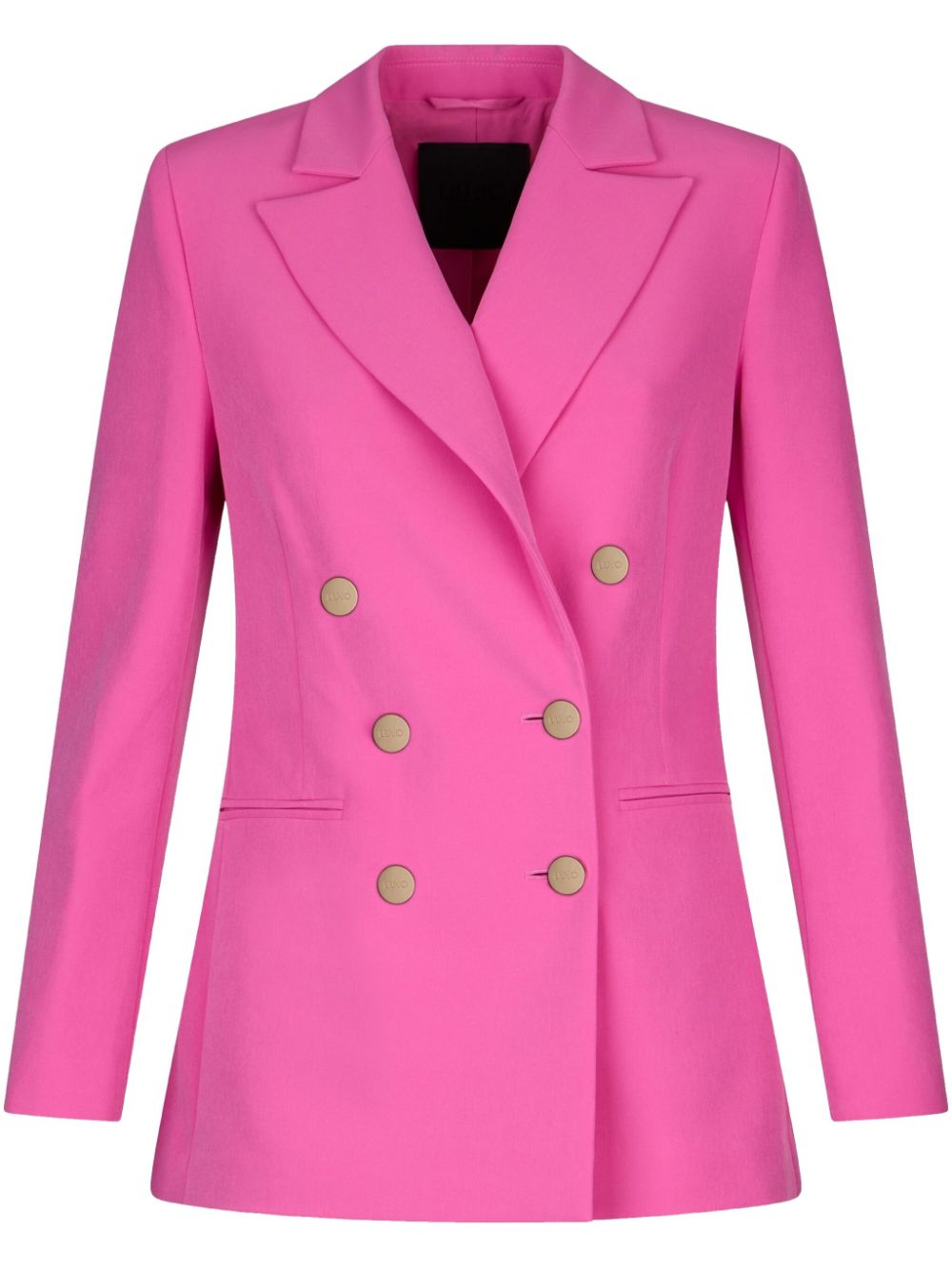 LIU JO Blazer met dubbele rij knopen Roze