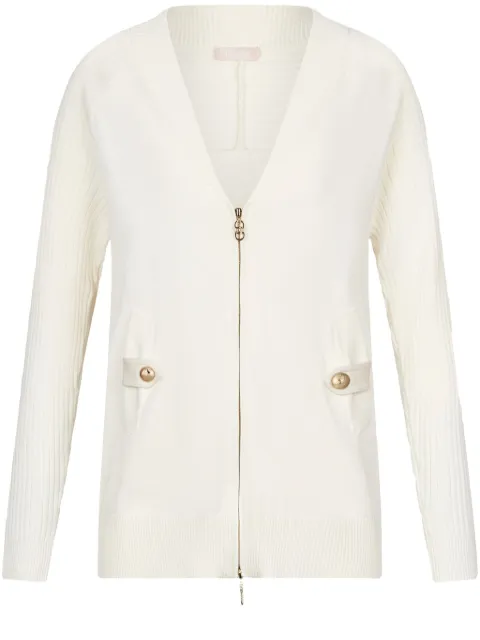 LIU JO zip-up cardigan