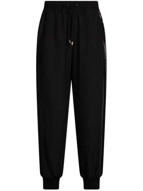 LIU JO sequin-embellished track pants
