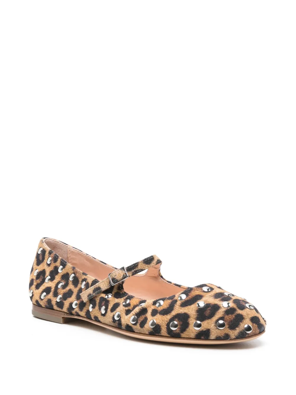 AGL Ballerina's met studs - Bruin