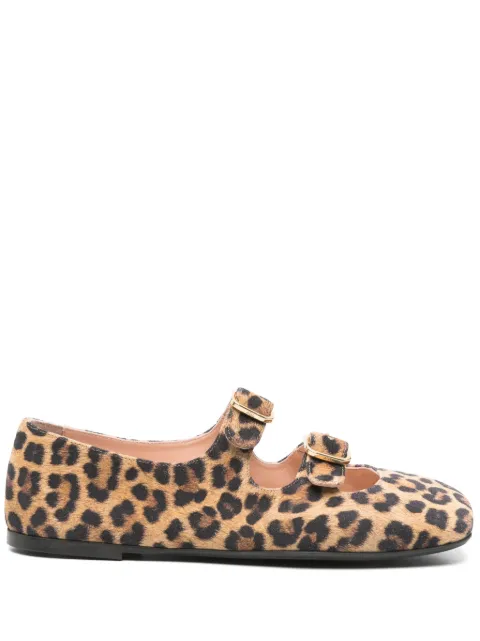 AGL flats con estampado de leopardo