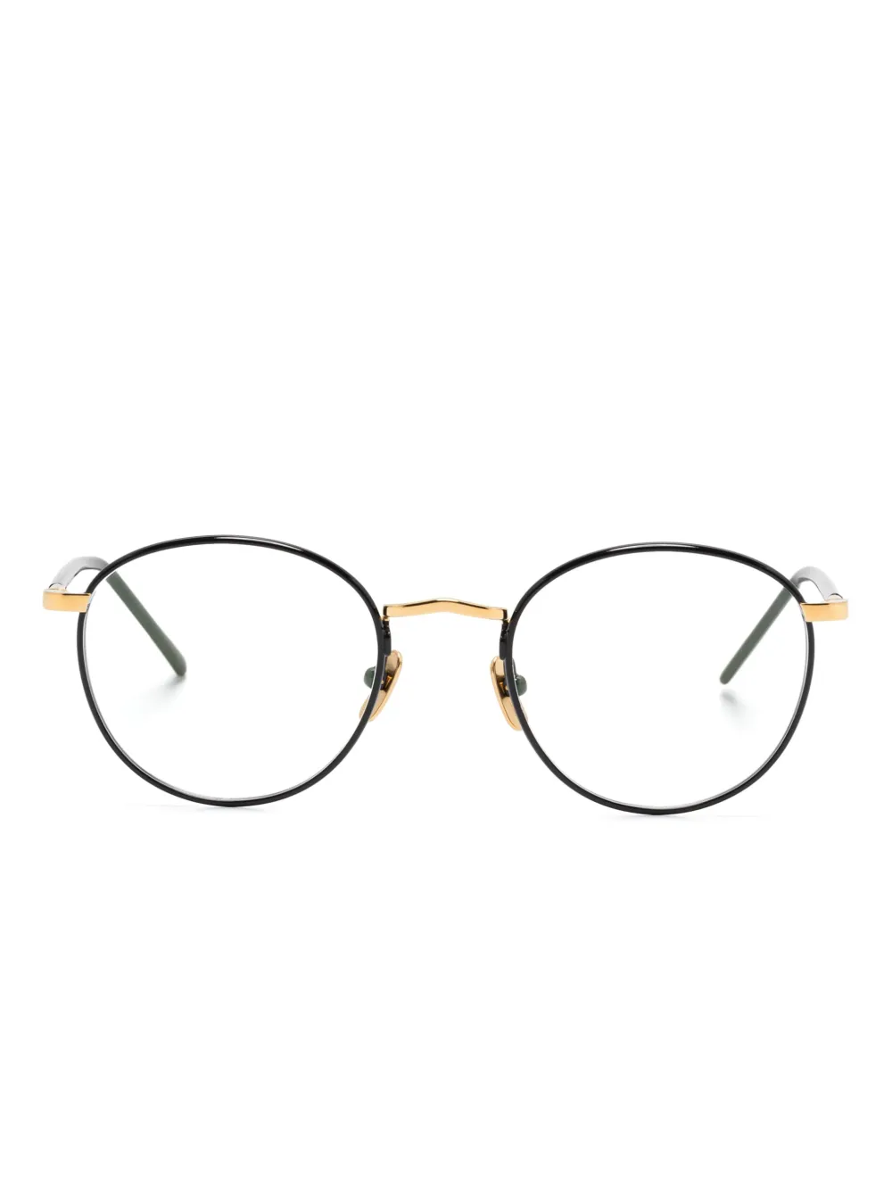 Lunor round-frame glasses | Black | Image 1