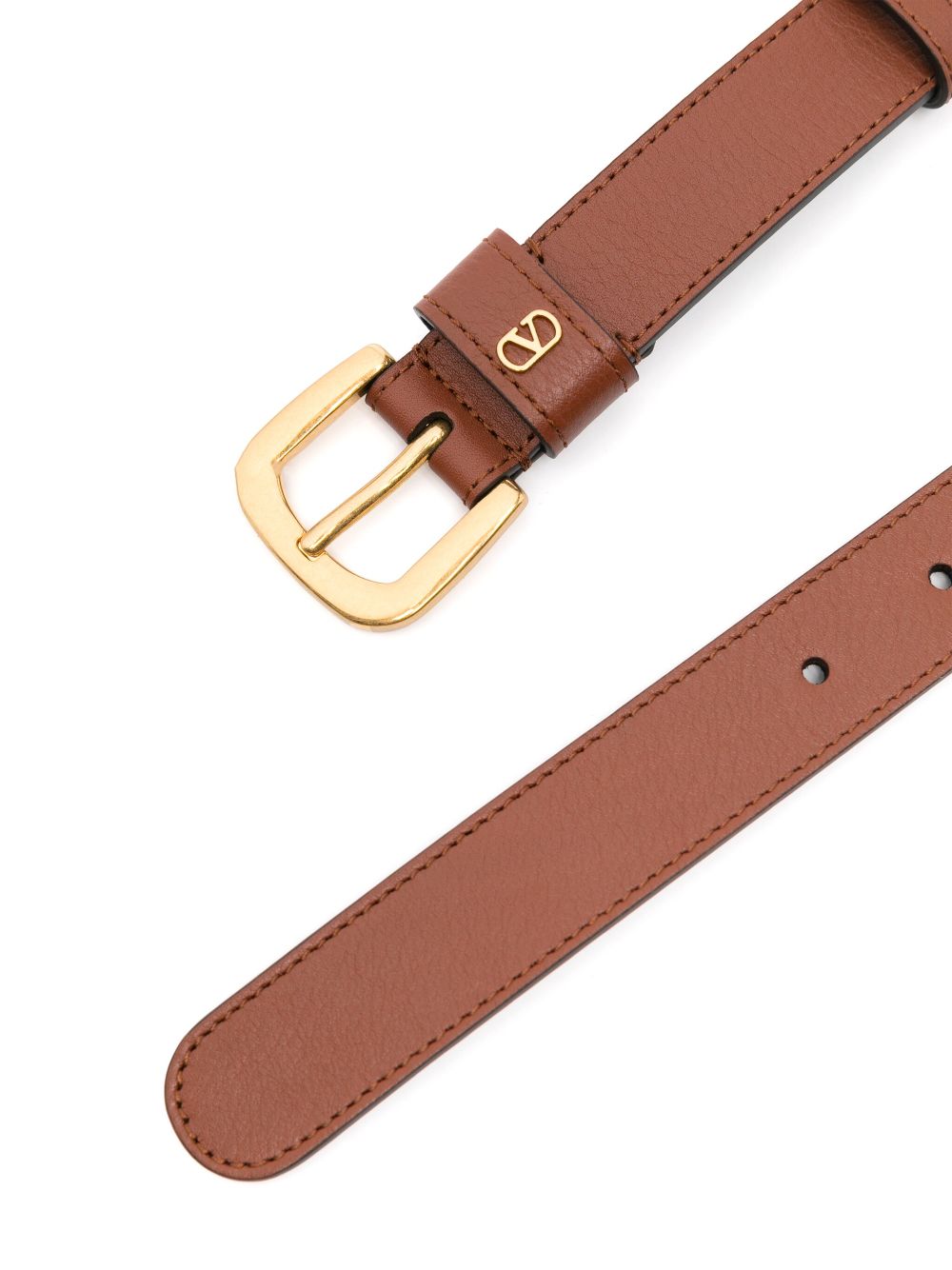 Valentino Garavani VLogo Signature mini-riem - Bruin