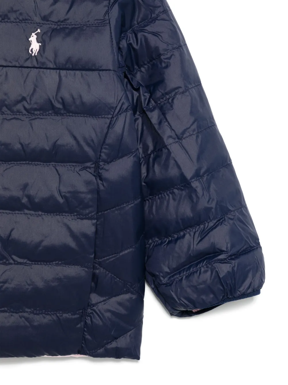 POLO RALPH LAUREN KIDS Polo Pony donsjack Roze