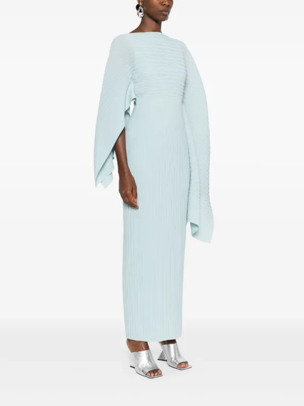 Solace London Adami Maxi Dress | Blue | FARFETCH