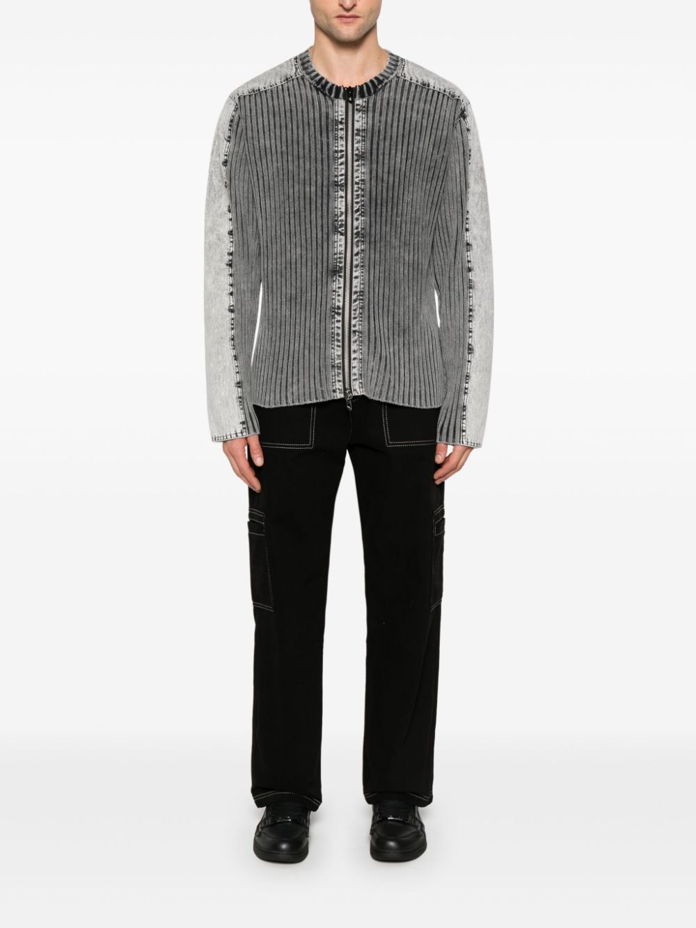 Diesel K-Matty cardigan - Grijs